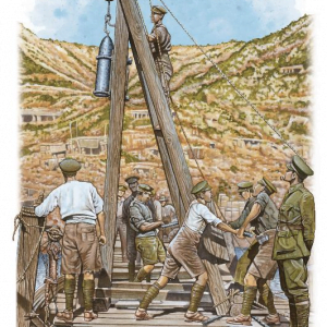 Watson’s Pier Silk Painting